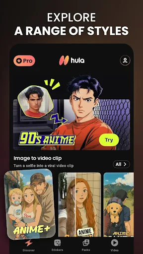 Hula - AI Video Generator screenshot