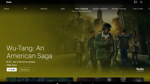Hulu for Android TV screenshot
