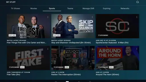 Hulu for Android TV screenshot