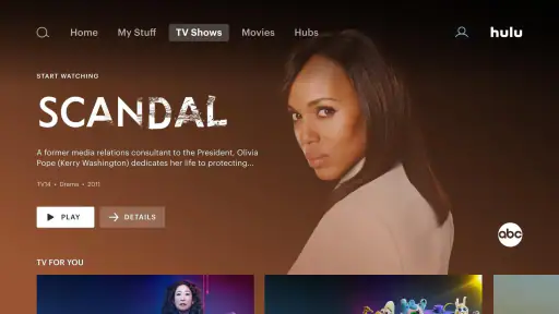 Hulu for Android TV screenshot