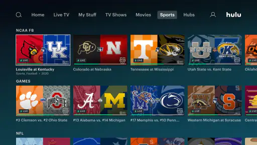 Hulu for Android TV screenshot