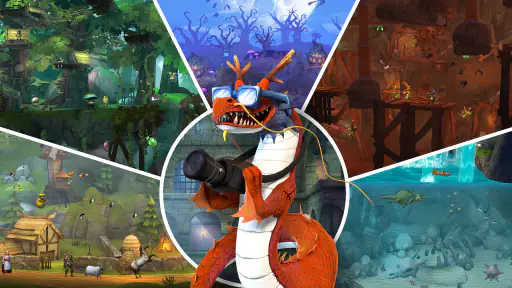 Hungry Dragon: by Hungry Shark screenshot