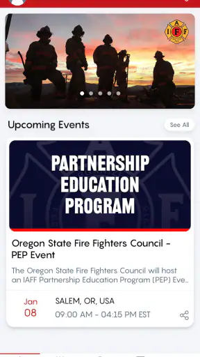 IAFF Mobile screenshot