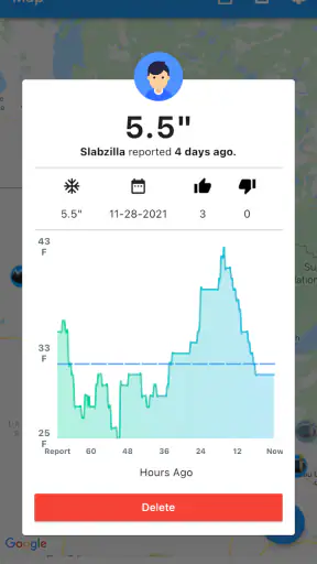 Ice Report screenshot