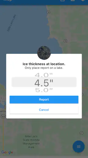 Ice Report screenshot