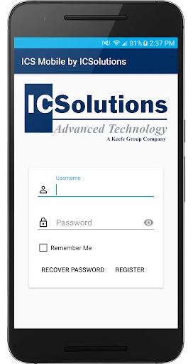 ICS Mobile screenshot