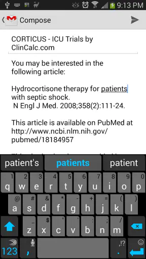 ICU Trials by ClinCalc screenshot