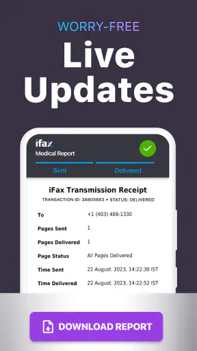 iFax - Send & receive fax app screenshot