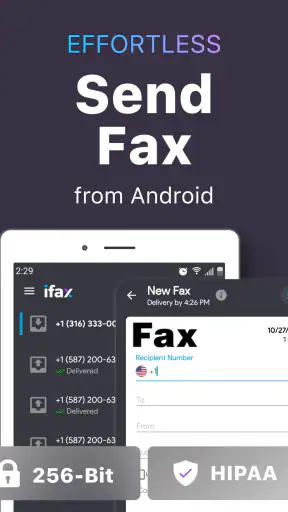 iFax - Send & receive fax app screenshot