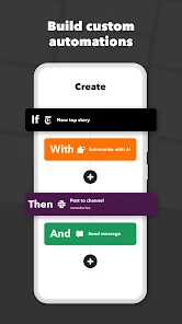 IFTTT - Automate work and home screenshot