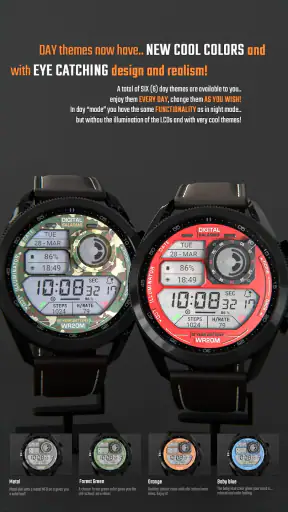 ILLUMINATOR Digital Watch face screenshot