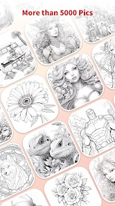 InColor: Coloring & Drawing screenshot