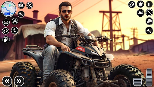 Indian Gangster Bike Games screenshot