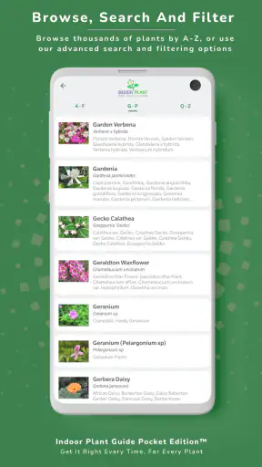Indoor Plant Guide Pocket Ed. screenshot