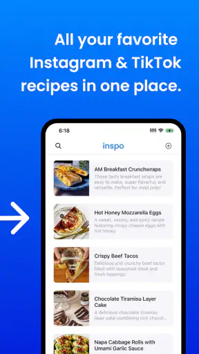 Inspo - Recipes & Meal Planner screenshot