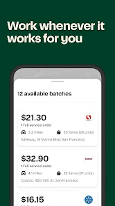 Instacart: Earn money to shop screenshot
