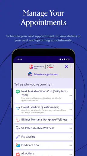 Intermountain Health screenshot