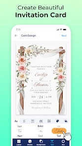 Invitation Maker & Card Design screenshot