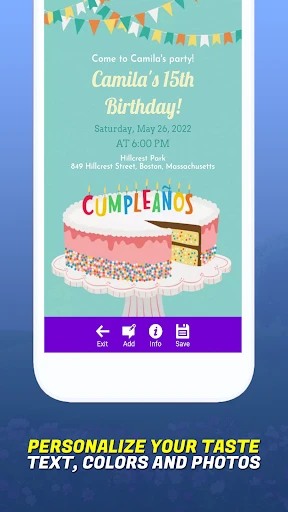Invitation Maker-Card Creator screenshot