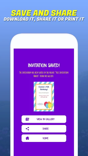 Invitation Maker-Card Creator screenshot