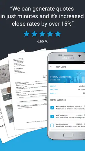 Invoice Maker & Estimating App screenshot