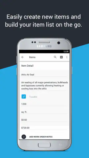 Invoice Maker & Estimating App screenshot