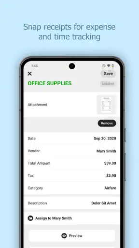 Invoice Maker - Tiny Invoice screenshot