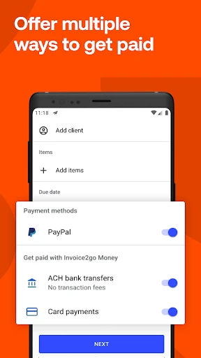 Invoice2go: Easy Invoice Maker screenshot