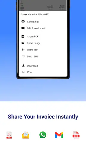 InvoiceTemple: Invoice billing screenshot