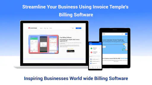InvoiceTemple: Invoice billing screenshot