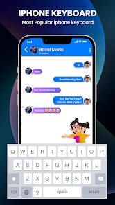 iPhone Keyboard screenshot