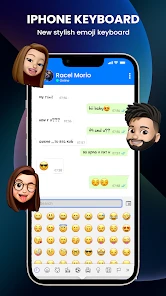 iPhone Keyboard screenshot