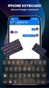 iPhone Keyboard screenshot