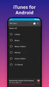 iSyncr: iTunes to Android screenshot