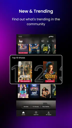 iWant screenshot