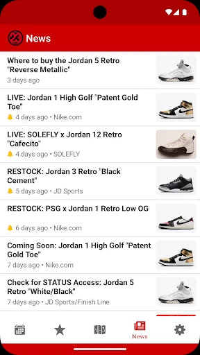 J23 - Jordan Release Dates screenshot