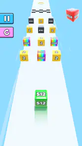 Jelly Run 2048 screenshot