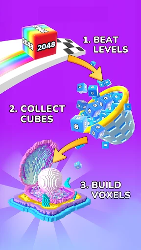 Jelly Run 2048 screenshot