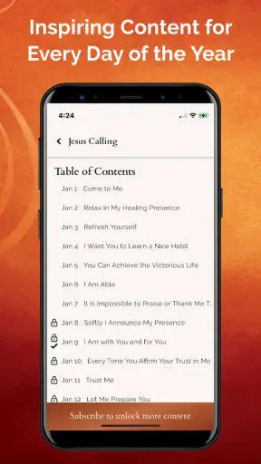 Jesus Calling Daily Devotional screenshot