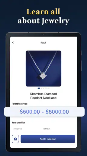 Jewelry Identifier Gem Scanner screenshot