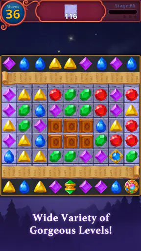 Jewels Magic: Mystery Match 3 screenshot