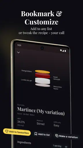 Jigger: Cocktail Drink Recipes screenshot