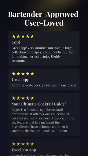 Jigger: Cocktail Drink Recipes screenshot