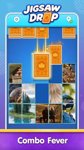 Jigsaw Drop: Solitaire Puzzle screenshot