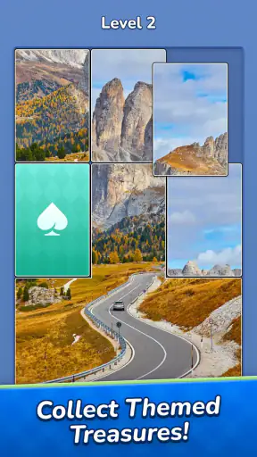 Jigsawcard Solitaire Puzzle screenshot