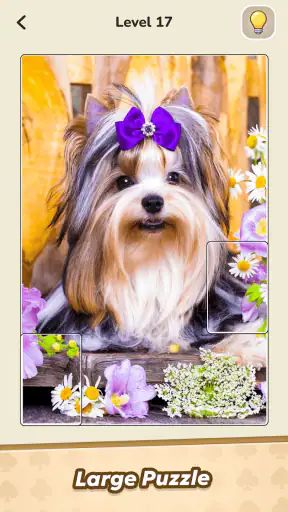 Jigsolitaire Master Puzzle screenshot