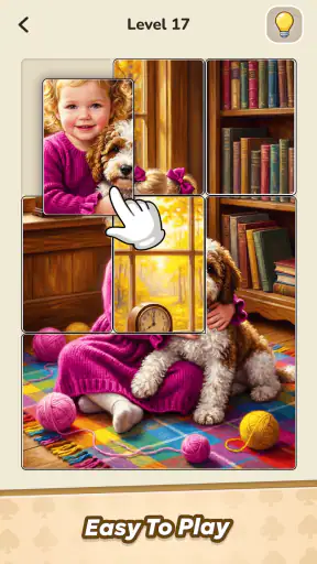 Jigsolitaire Master Puzzle screenshot