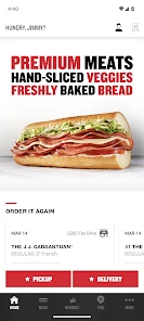 Jimmy John's Sandwiches screenshot