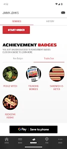 Jimmy John's Sandwiches screenshot