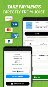 Joist Invoices for Contractors screenshot